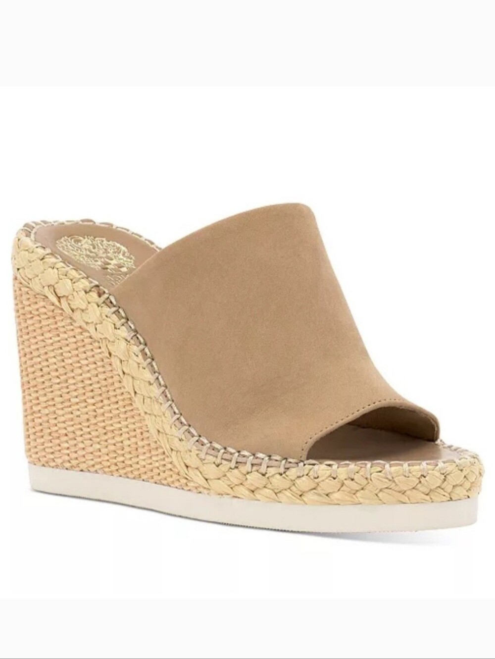 Vince Camuto Brissia Wedge Sandal.  Sz 9.5. New